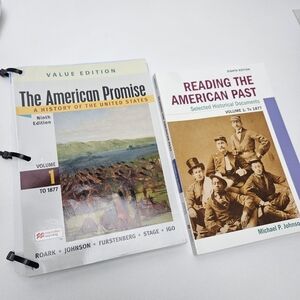 The American Promise Roark & Johnson bundle books
